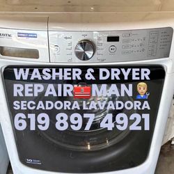 Washer And Gas Dryer (Repair Man )