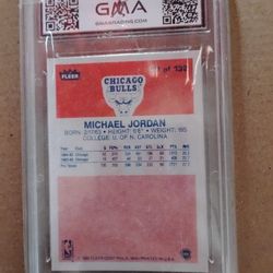 86 Fleer Rookie Michael Jordan 