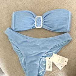 NWT Milly Margot bandeau bikini set