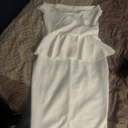 White Cocktail Dress 