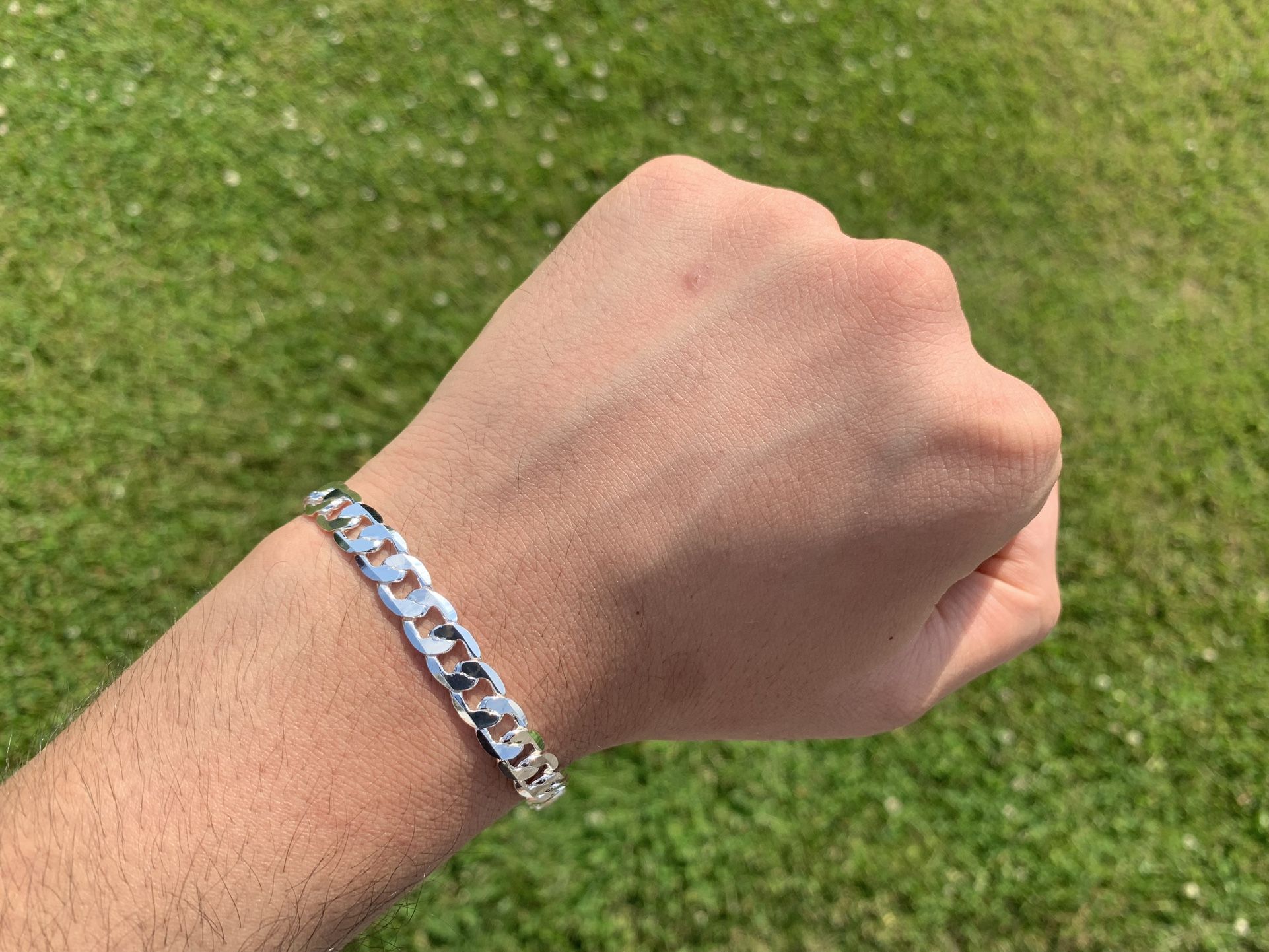 Cuban Link Bracelet Chain 8mm 7” Men’s Women’s