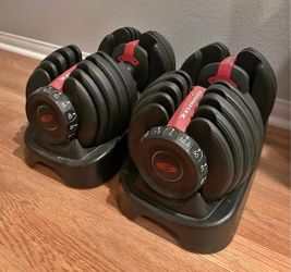 Bowflex 552 adjustable dumbbells