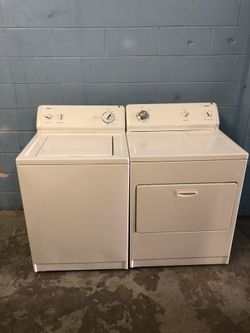 Matching Super Capacity Washer Dryer Pair