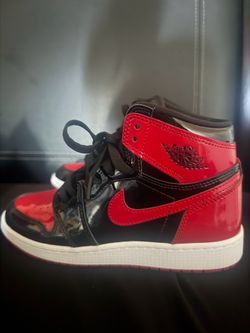 Air Jordan 1 Retro High OG GS 'Patent Bred' 5.5 Y