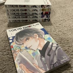 Tokyo Ghoul 1-6 ENGLISH Set Sui Ishida