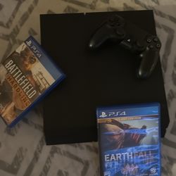 PS4 With 2 Games 