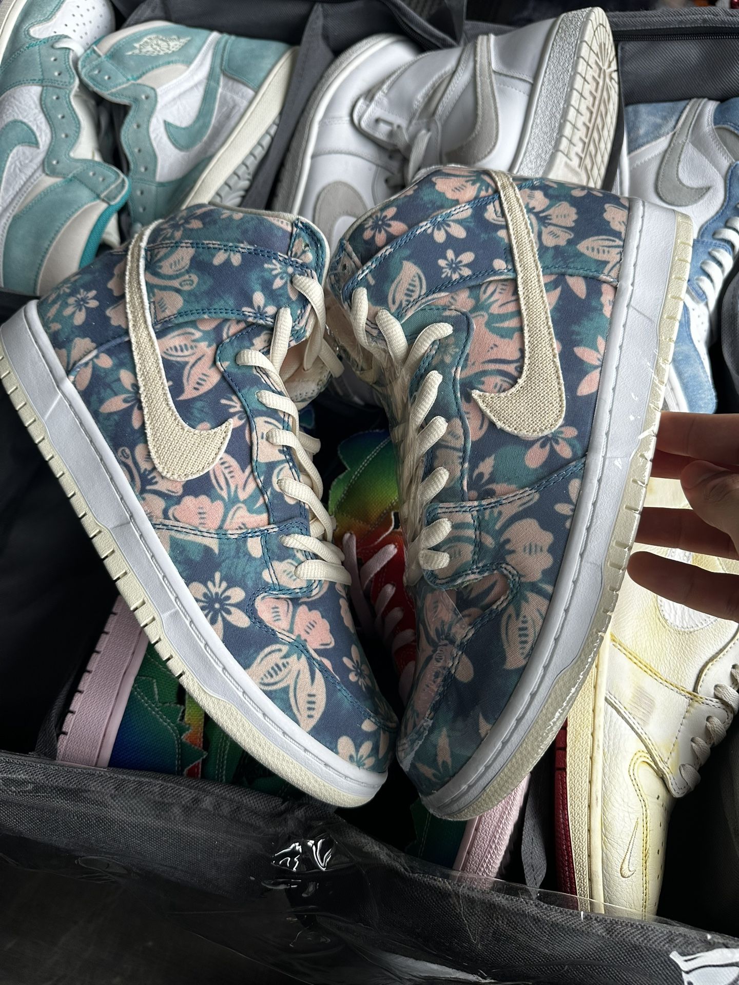 Nike Sb Dunk High Hawaii Sz 12 New No Box