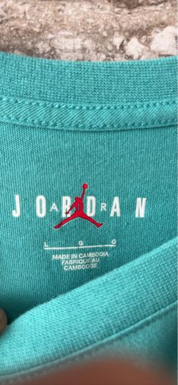 Jordan Brand T-Shirt Teal Large