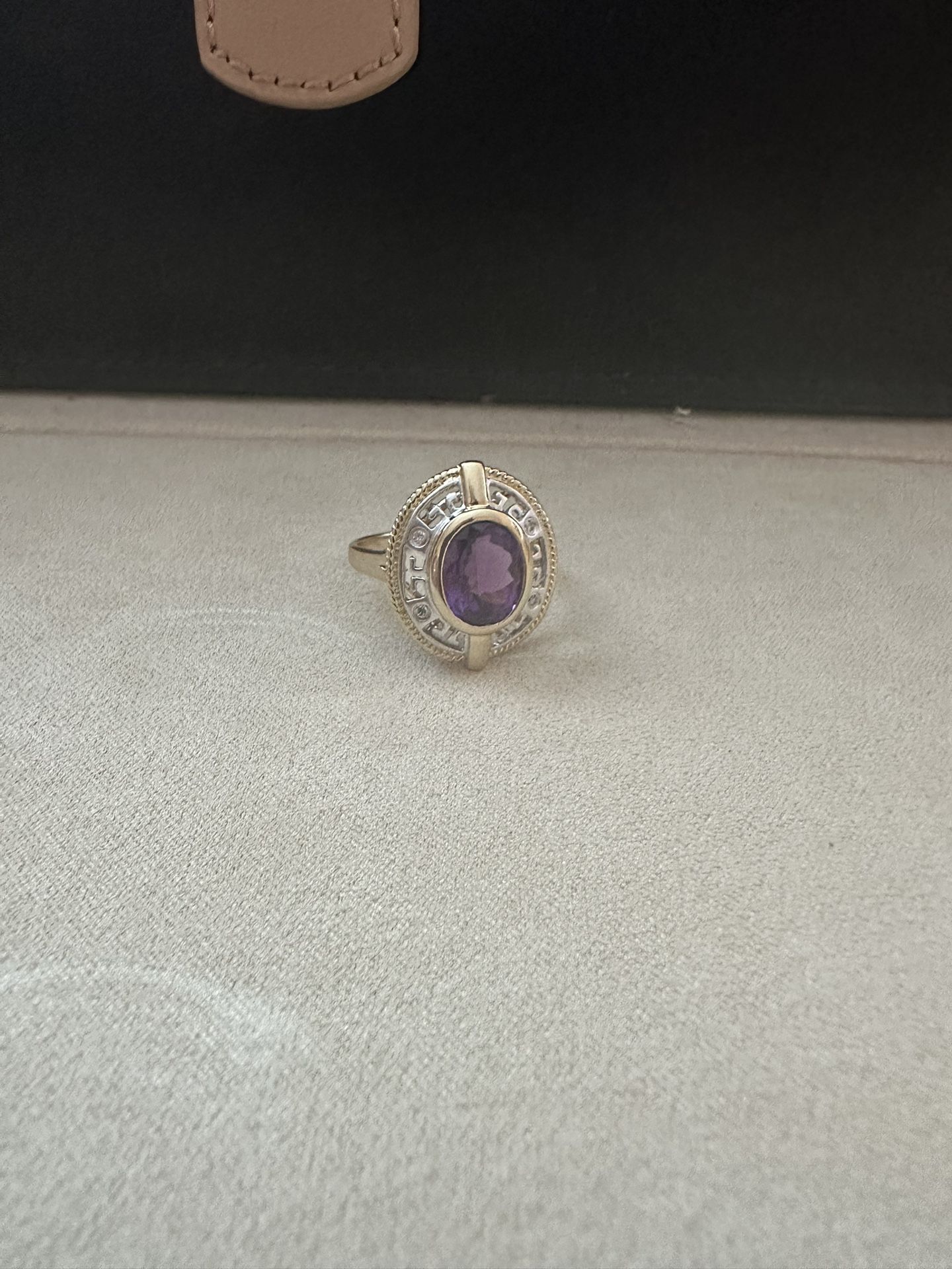 Amethyst Ring From Maui