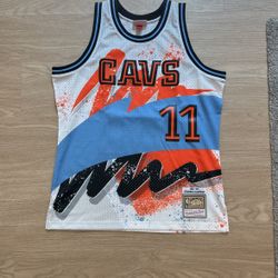 Size Large - Mitchell And Ness Authentic Vintage Swingman Jersey NBA Basketball Cleveland Cavaliers Lebron James Nike Sports