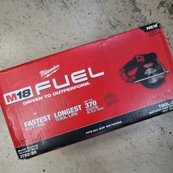 Milwaukee M18 FUEL 18V Lithium-Ion Brushless Cordless Metal Cutting 5-3/8 in. Circular Saw (Tool-Only) w/ Metal Saw Blade