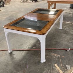 Custom Oak Kitchen Table 