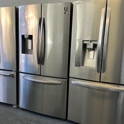 Stainless Steel French Door Fridge 