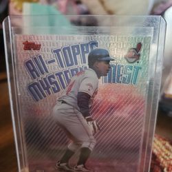 Manny Ramirez 1999 Topps All-Topps Mystery Finest Insert Baseball Card 
