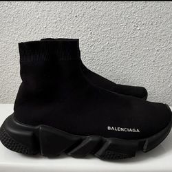 Balenciaga Speed Trainer Sneakers – Black - Size 43 - Size 10