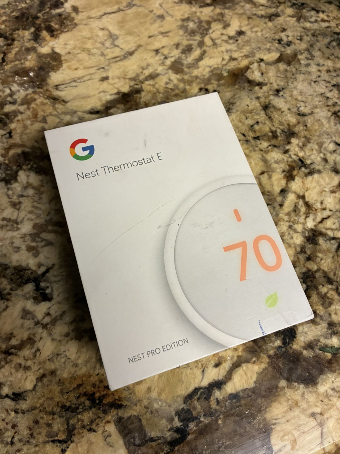 Box Google Nest Thermostat E Pro Edition
