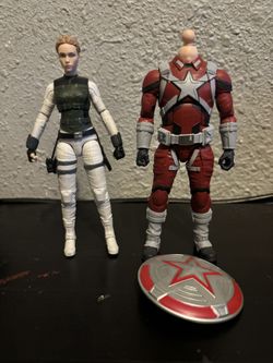 Marvel Legends Yelena Bolova & Red Guardian - Incomplete - Loose