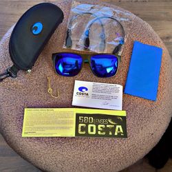 SPEAROXL COSTA DEL-MAR (NEW)-2 Wires, Case,Cloth,Hook,