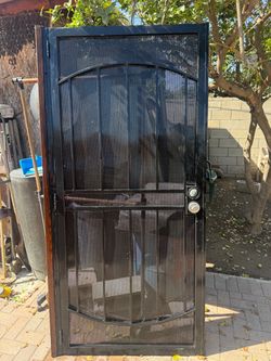 Metal door