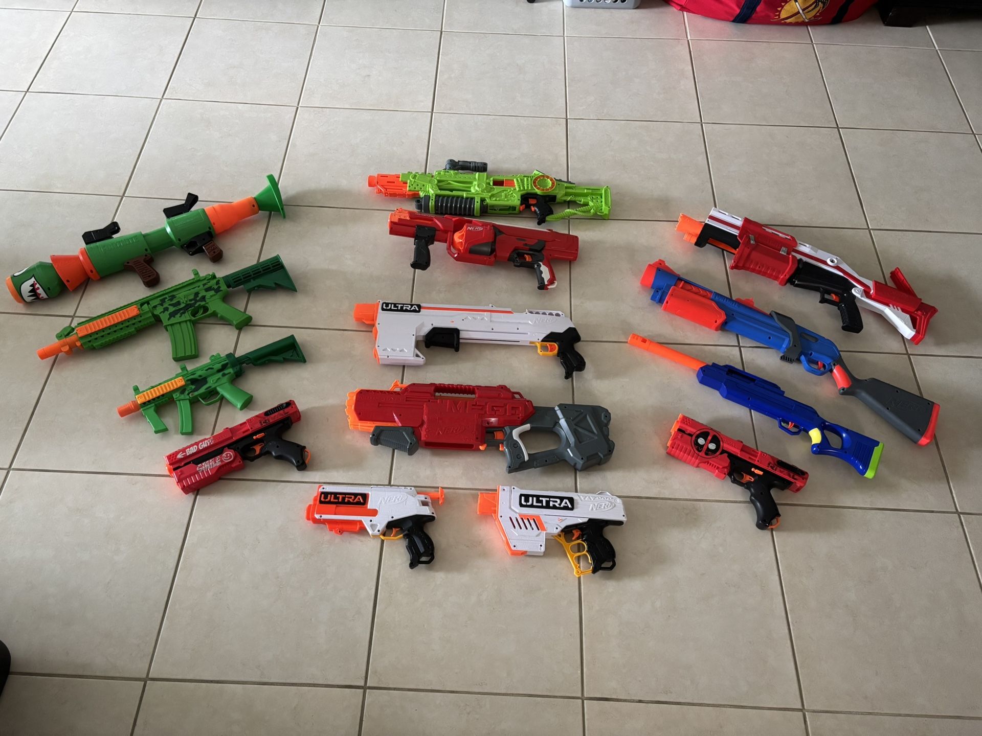 Nerf Guns Variety 