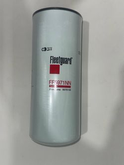 Fleetguard FF5971NN spin-on fuel filter.