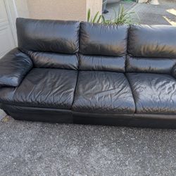 Free Leather Couch