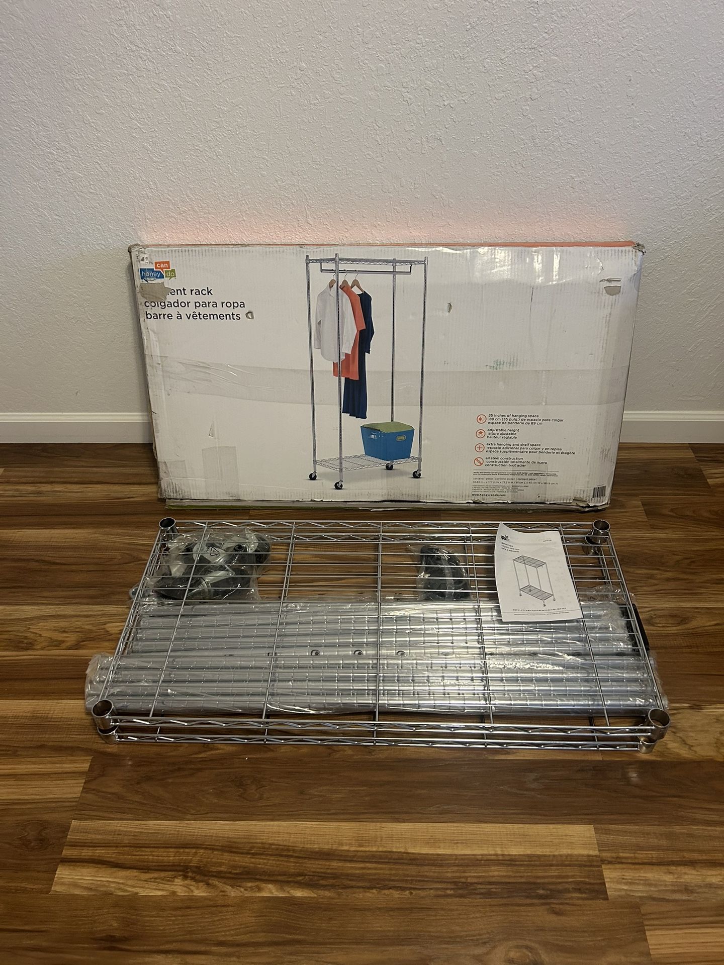 Honey-Can-Do Garment Rack (Model GAR-01120)