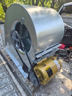Centrifugal Blower Fan with Baldor Electric Motor