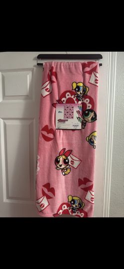 Powerpuff Girls Valentines Blanket 