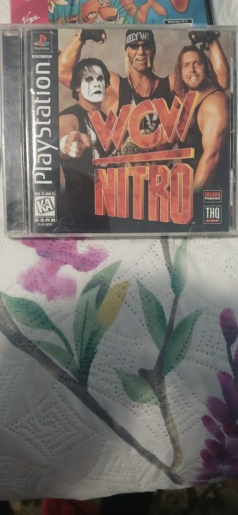 Wcw  Nitro Ps1 Game 