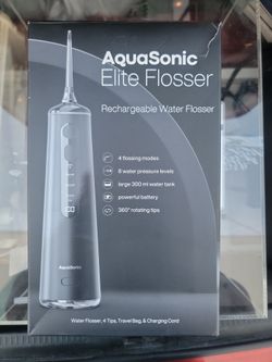 AquaSonic Elite Rechargeable Water Flosser