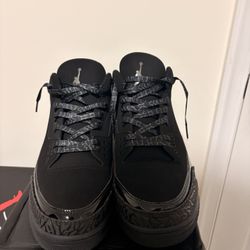 Jordan 3 Black Cat Size 13 