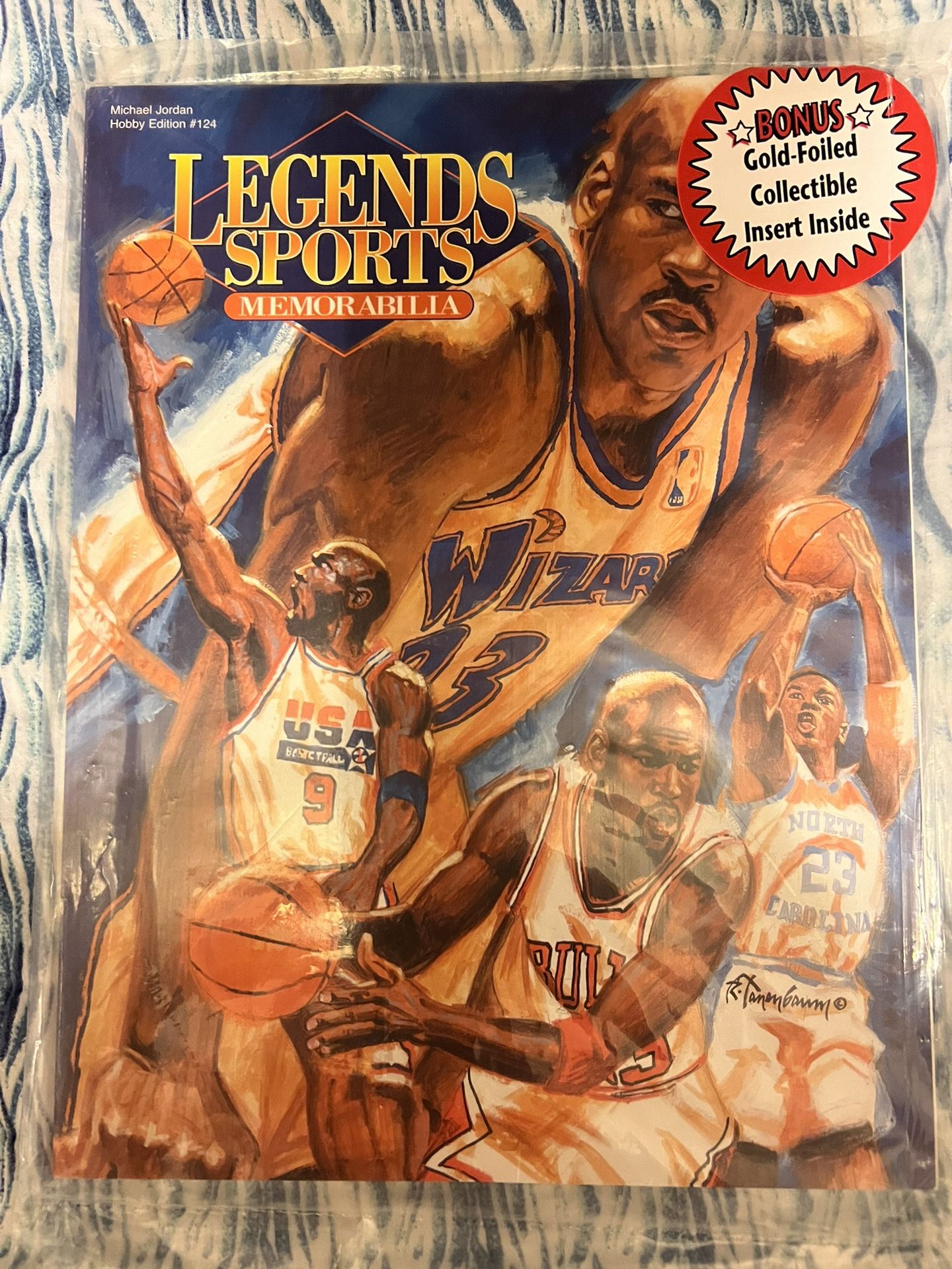 Michael Jordan Rare Legends Sports Memorabilia Magazine/ Sealed