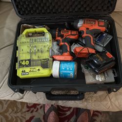 Black & Decker Screw, Gun, And Impact Gun