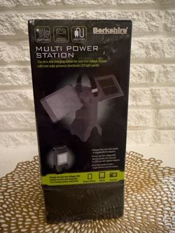 Berkshire Multi Power Station Solar LED Charging Station