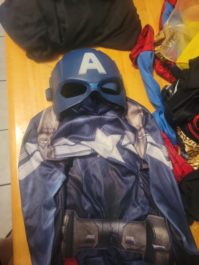 Halloween Captain America Costume