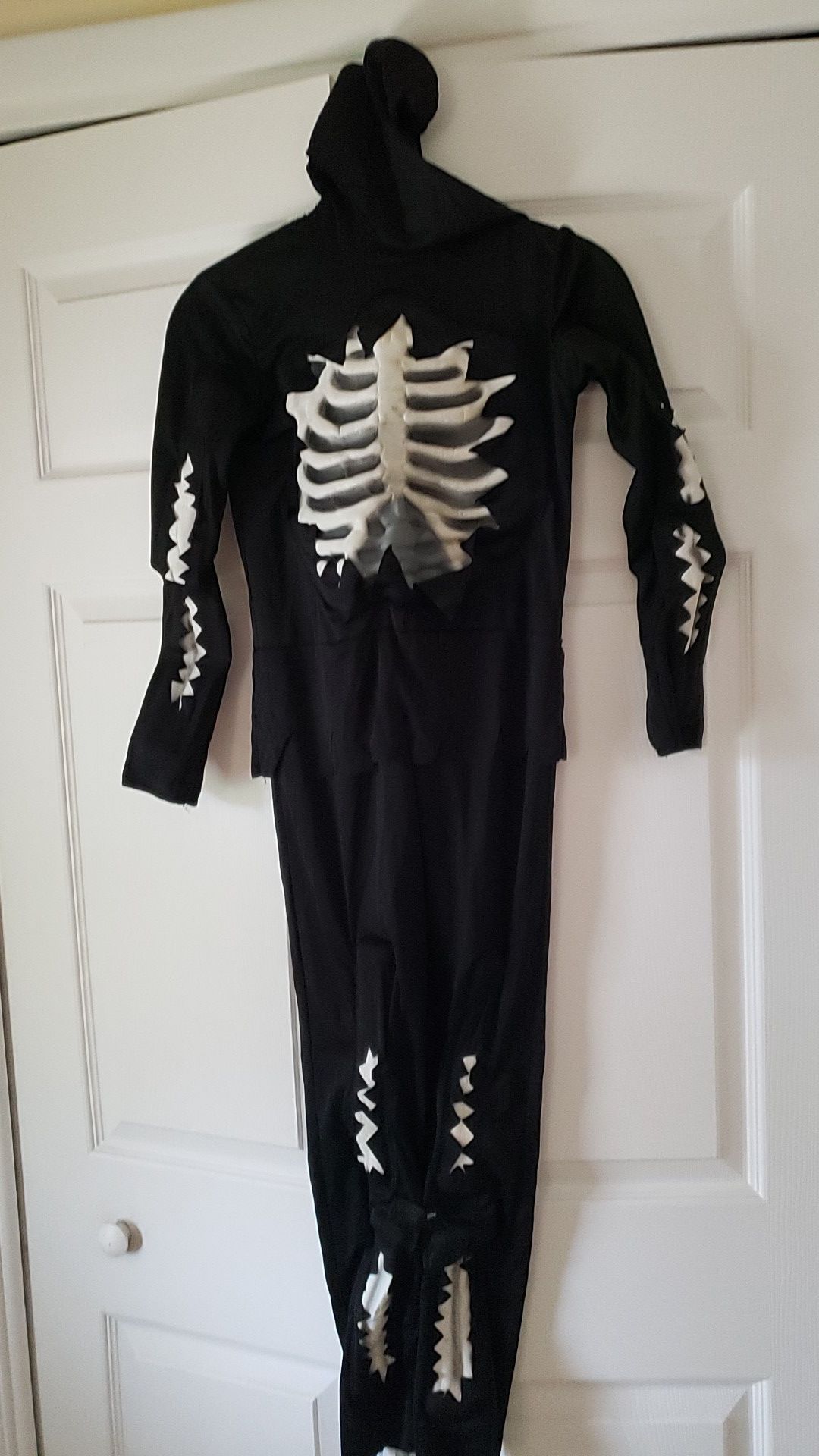 New child skeleton costume