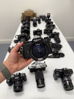 Vintage Camera Sale - Nikon, Canon, Minolta,