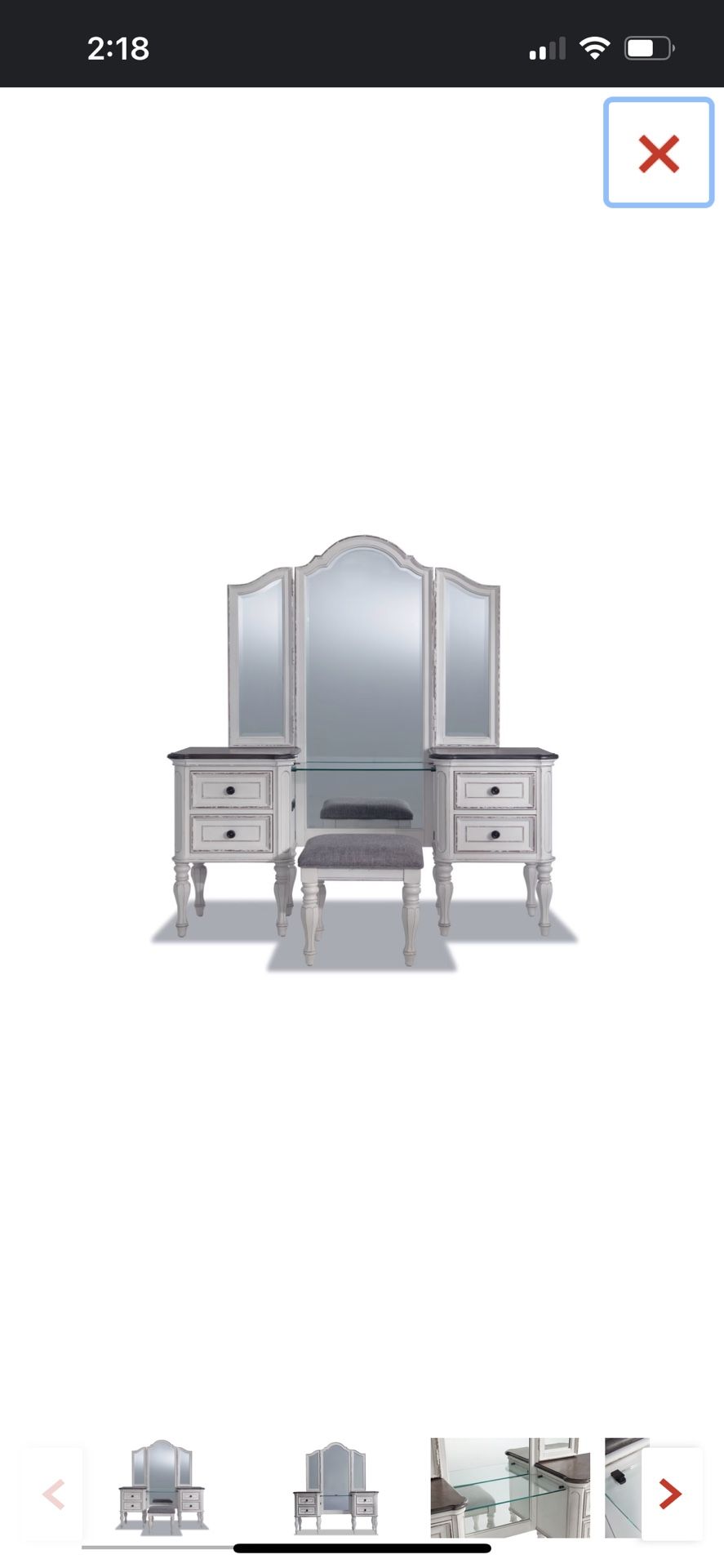 Beautiful Makeup Vanity