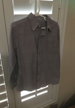 BOYS PURPLE DRESS SHIRT SIZE 6-7