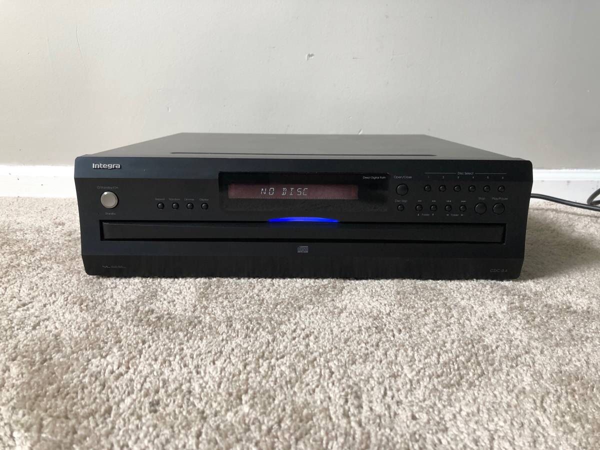 Integra 6 Compact Disc CD Changer Player