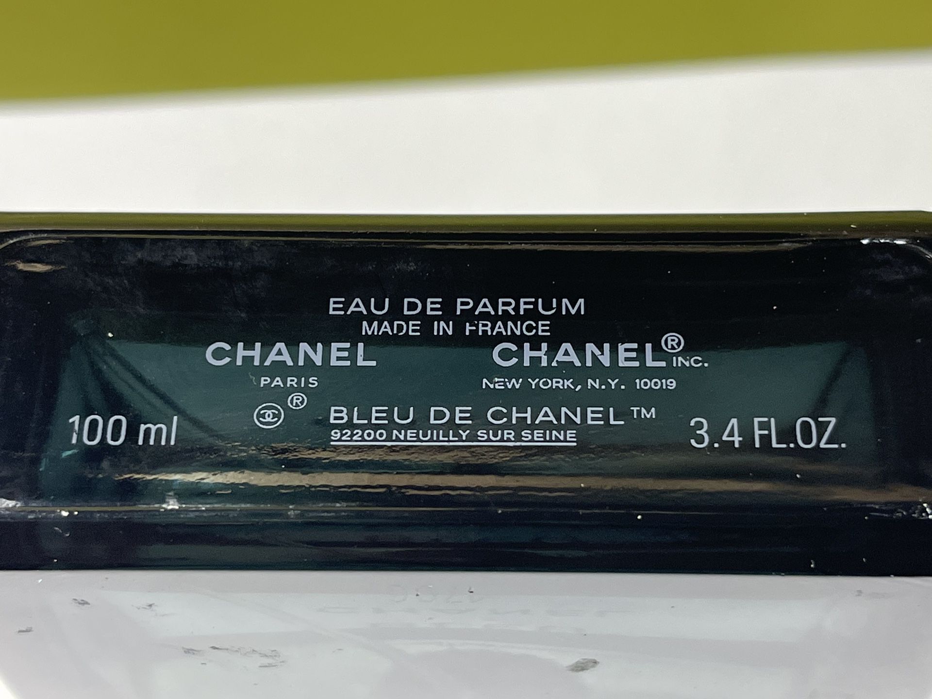 Pre Owned 40 % Left on the bottle BLEU DE CHANEL PARFUM Made in France for  Sale in Mastic, NY - OfferUp