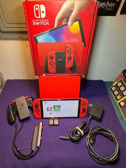 Nintendo Switch OLED Mario Red Edition