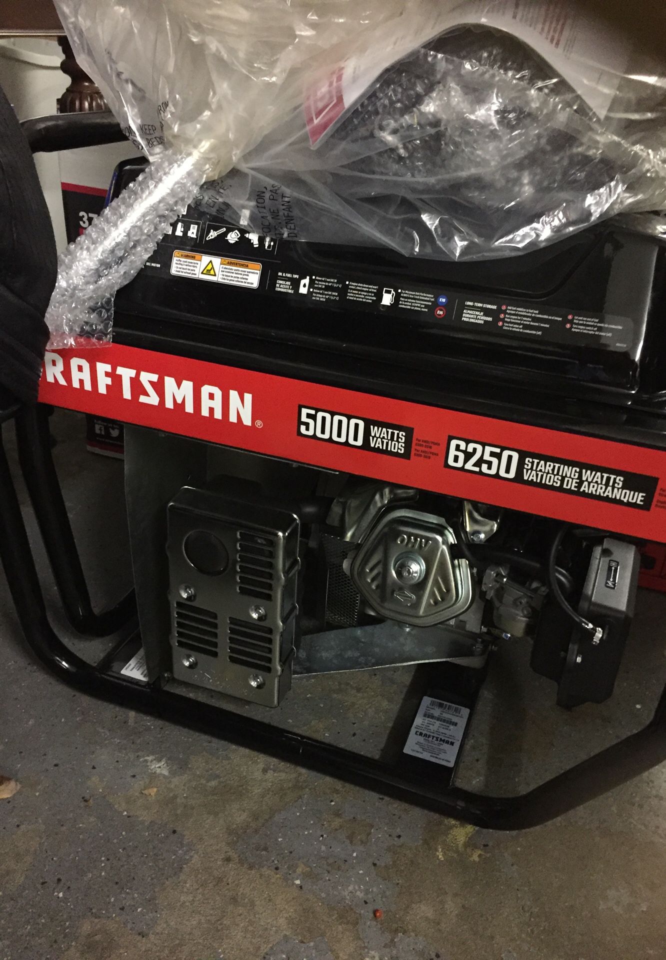Craftsman 5000 generator inbox for deal