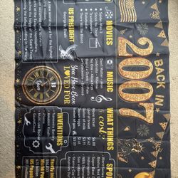 18th Birthday Decorations (2007)