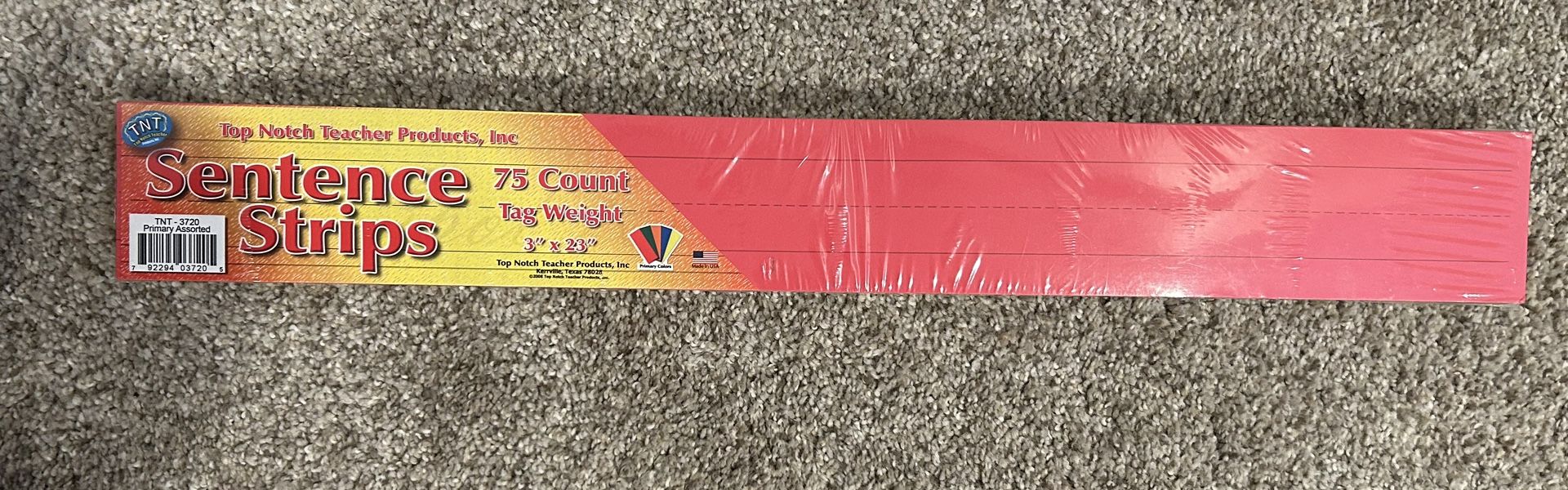 Sentence Strips