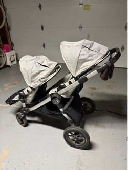 City select single to double stroller