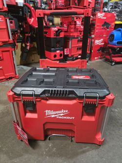Brand New Milwaukee Packout 22" Rolling Modular Tool Box with Low Profile Handle *Please Read Description*