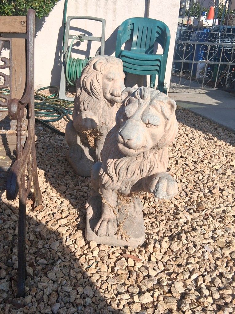 Vintage Concrete Statues.......$100 Each