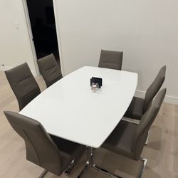 Dining Table With 6 Chairs